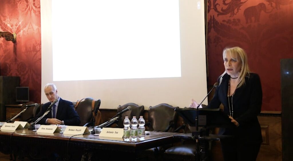 L’intervento della Presidente Briguori al convegno di studi in memoria di Francesco Rapisarda