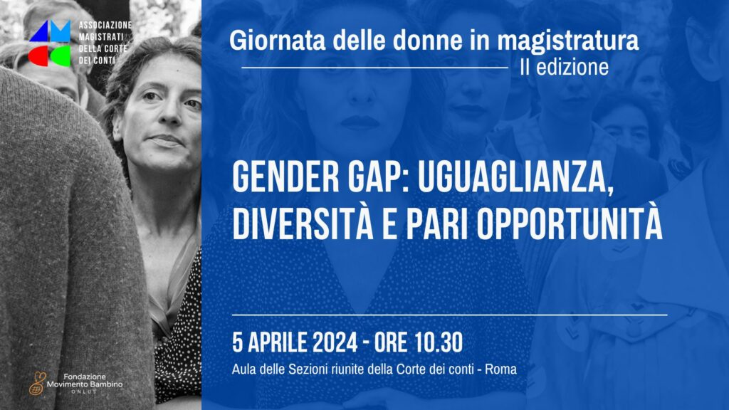 “Gender gap uguaglianza, diversità e pari opportunità”. Il 5 aprile convegno in occasione della II edizione della Giornata delle donne in magistratura