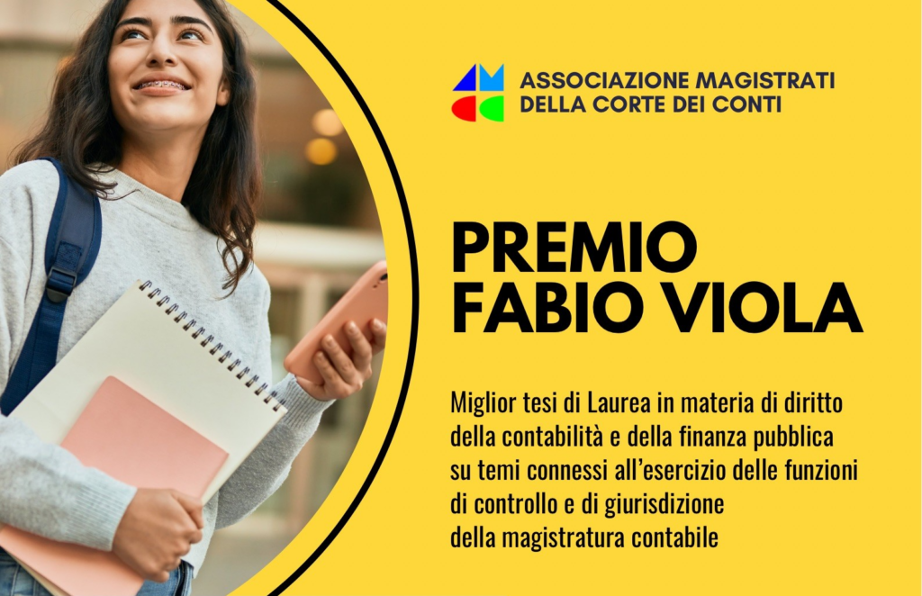 Istituito il Premio ‘Fabio Viola’ per tesi di laurea su finanza pubblica